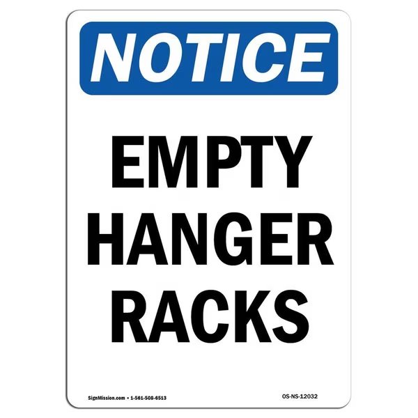 Safety Sign, OSHA Notice, 10
